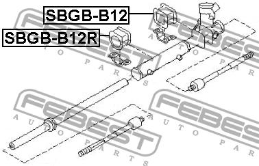 Купити Febest SBGBB12 – суперціна на 2407.PL!