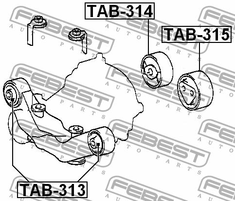 Buy Febest TAB-313 at a low price in Poland!