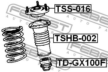 Kaufen Sie Febest TDGX100F zum guten Preis bei 2407.PL!