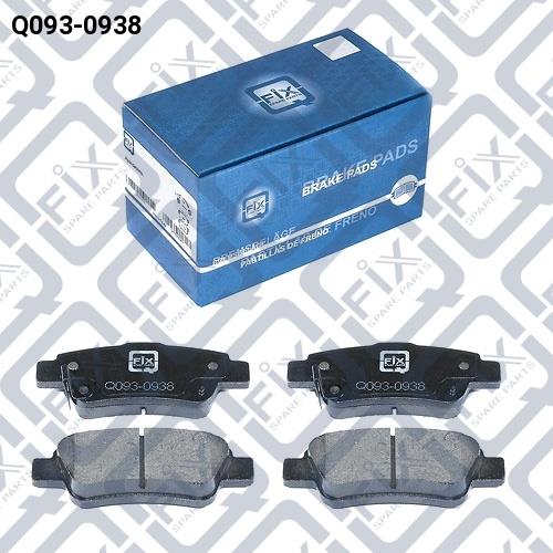 Q-fix Q093-0938 Brake Pad Set, disc brake Q0930938: Buy near me in Poland at 2407.PL - Good price!