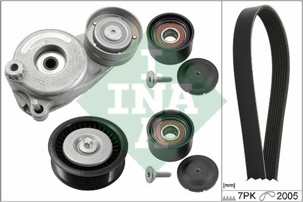 INA 529 0168 10 Drive belt kit 529016810: Buy near me in Poland at 2407.PL - Good price!