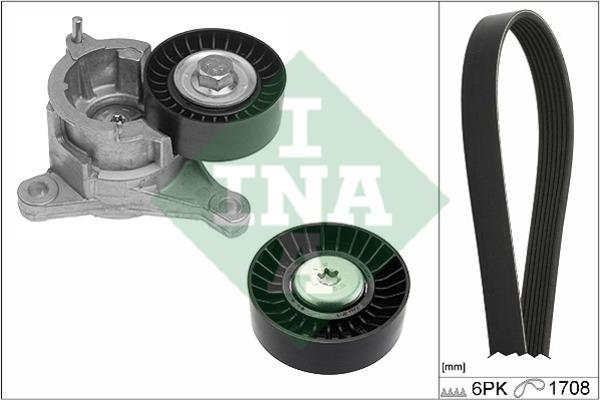 INA 529 0184 10 Drive belt kit 529018410: Buy near me in Poland at 2407.PL - Good price!