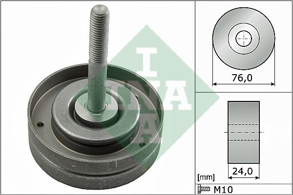 INA 532 0500 10 Idler Pulley 532050010: Buy near me in Poland at 2407.PL - Good price!