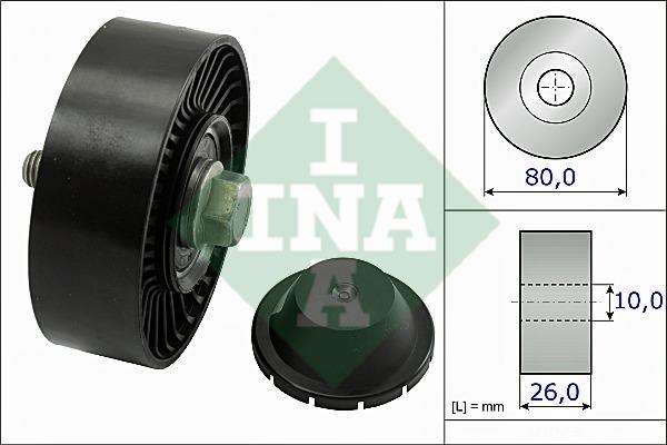 INA 532 0512 10 Idler Pulley 532051210: Buy near me in Poland at 2407.PL - Good price!