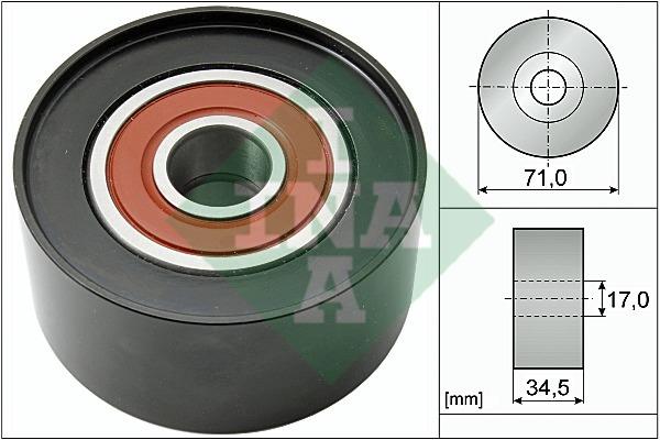 INA 532 0542 10 Idler Pulley 532054210: Buy near me in Poland at 2407.PL - Good price!