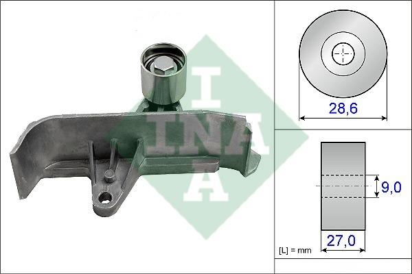 INA 532 0601 10 Tensioner pulley, timing belt 532060110: Buy near me in Poland at 2407.PL - Good price!