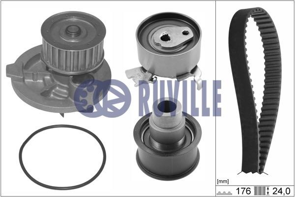 Ruville 55305701 TIMING BELT KIT WITH WATER PUMP 55305701: Buy near me in Poland at 2407.PL - Good price!