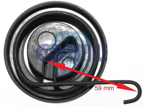 Ruville 55383 Tensioner pulley, timing belt 55383: Buy near me in Poland at 2407.PL - Good price!