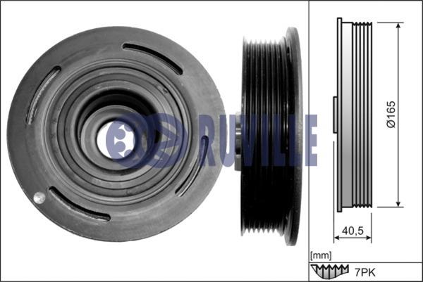 Ruville 515514 Pulley crankshaft 515514: Buy near me in Poland at 2407.PL - Good price!