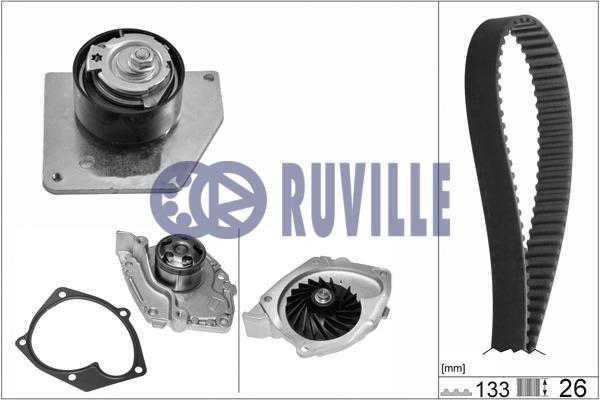 Ruville 55629701 TIMING BELT KIT WITH WATER PUMP 55629701: Buy near me in Poland at 2407.PL - Good price!