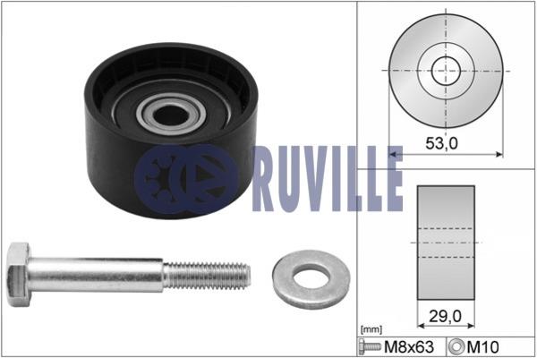 Ruville 55898 Tensioner pulley, timing belt 55898: Buy near me in Poland at 2407.PL - Good price!