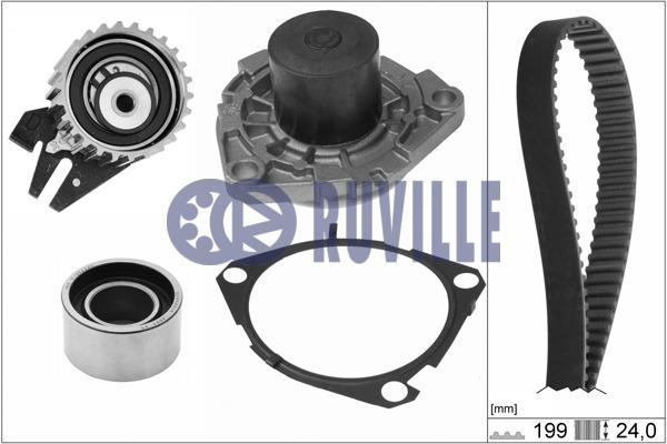 Ruville 56036781 TIMING BELT KIT WITH WATER PUMP 56036781: Buy near me in Poland at 2407.PL - Good price!