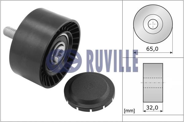 Ruville 57604 V-ribbed belt tensioner (drive) roller 57604: Buy near me in Poland at 2407.PL - Good price!