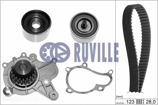 Ruville 58408702 TIMING BELT KIT WITH WATER PUMP 58408702: Buy near me in Poland at 2407.PL - Good price!