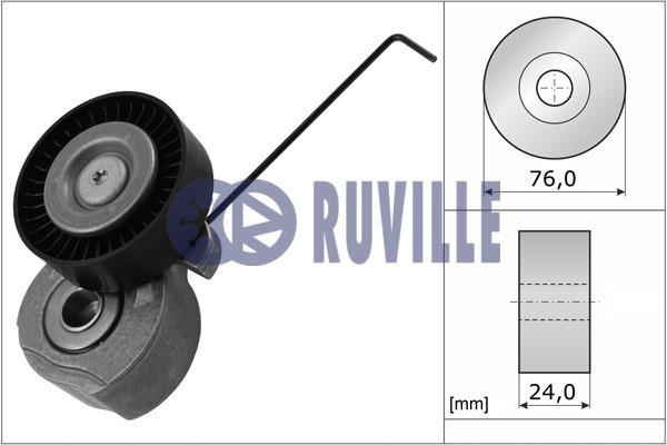 Ruville 56549 DRIVE BELT TENSIONER 56549: Buy near me in Poland at 2407.PL - Good price!