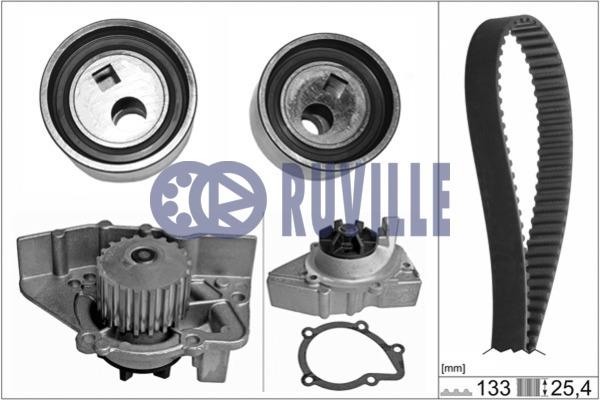 Ruville 56607701 TIMING BELT KIT WITH WATER PUMP 56607701: Buy near me in Poland at 2407.PL - Good price!