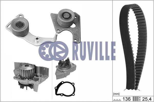 Ruville 56622704 TIMING BELT KIT WITH WATER PUMP 56622704: Buy near me in Poland at 2407.PL - Good price!