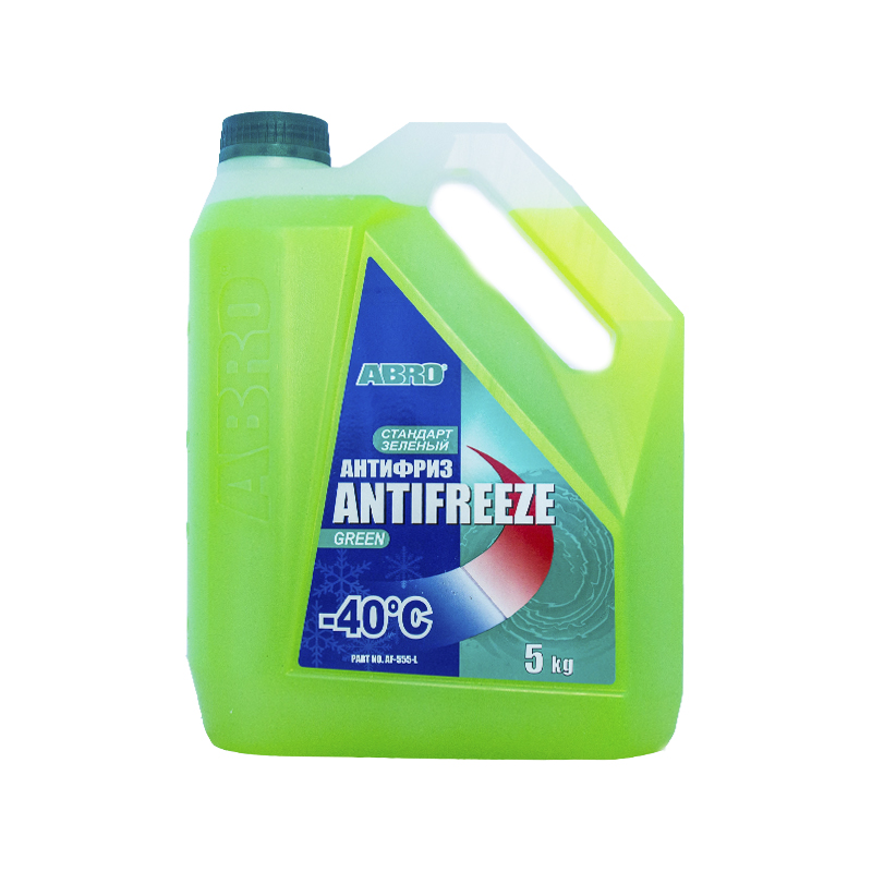 Abro AF555L Antifreeze Abro G11 green, ready to use -40, 5L AF555L: Buy near me in Poland at 2407.PL - Good price!
