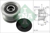INA 535 0143 10 Freewheel clutch, alternator 535014310: Buy near me at 2407.PL in Poland at an Affordable price!