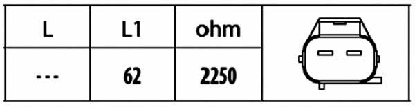 Hella 6PU 009 146-551 Датчик положення колінчатого валу 6PU009146551: Приваблива ціна - Купити у Польщі на 2407.PL!