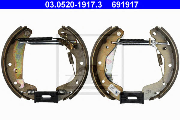 Ate 03.0520-1917.3 Brake shoe set 03052019173: Buy near me at 2407.PL in Poland at an Affordable price!