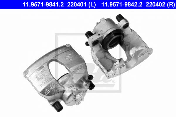 Ate 11.9571-9841.2 Brake caliper front left 11957198412: Buy near me in Poland at 2407.PL - Good price!