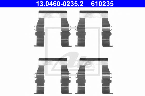 Ate 13.0460-0235.2 Mounting kit brake pads 13046002352: Buy near me in Poland at 2407.PL - Good price!