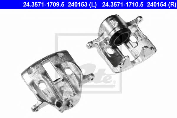 Ate 24.3571-1710.5 Brake caliper front right 24357117105: Buy near me in Poland at 2407.PL - Good price!