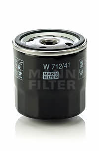 Mann-Filter W 712/41 Oil Filter W71241: Buy near me in Poland at 2407.PL - Good price!