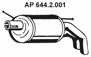 Eberspaecher 644.2.001 End Silencer 6442001: Buy near me in Poland at 2407.PL - Good price!