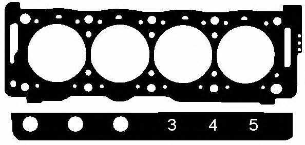 Elring 422.531 Gasket, cylinder head 422531: Buy near me in Poland at 2407.PL - Good price!