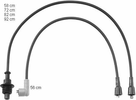 Beru ZEF788 Ignition cable kit ZEF788: Buy near me in Poland at 2407.PL - Good price!