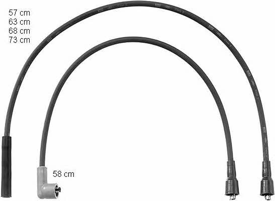 Beru ZEF810 Ignition cable kit ZEF810: Buy near me in Poland at 2407.PL - Good price!