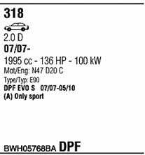  BWH05768BA Система выпуска отработаных газов BWH05768BA: Отличная цена - Купить в Польше на 2407.PL!