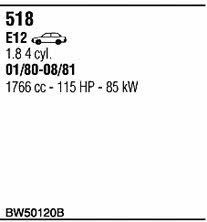  BW50120B Abgasanlage BW50120B: Kaufen Sie zu einem guten Preis in Polen bei 2407.PL!