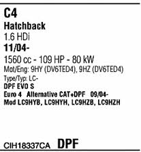  CIH18337CA Exhaust system CIH18337CA: Buy near me in Poland at 2407.PL - Good price!