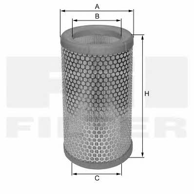 Fil filter HPU 490 A Luftfilter HPU490A: Kaufen Sie zu einem guten Preis in Polen bei 2407.PL!