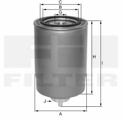 Fil filter ZP 3034 F Fuel filter ZP3034F: Buy near me in Poland at 2407.PL - Good price!