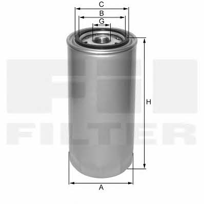 Fil filter ZP 3104 FMB Топливный фильтр ZP3104FMB: Отличная цена - Купить в Польше на 2407.PL!