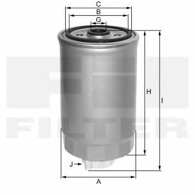 Fil filter ZP 05 CF Kraftstofffilter ZP05CF: Bestellen Sie in Polen zu einem guten Preis bei 2407.PL!