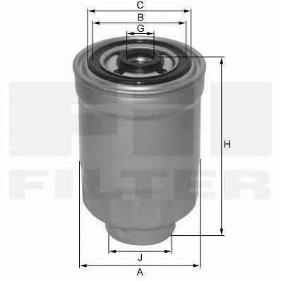 Fil filter ZP 3163 AFMB Топливный фильтр ZP3163AFMB: Купить в Польше - Отличная цена на 2407.PL!