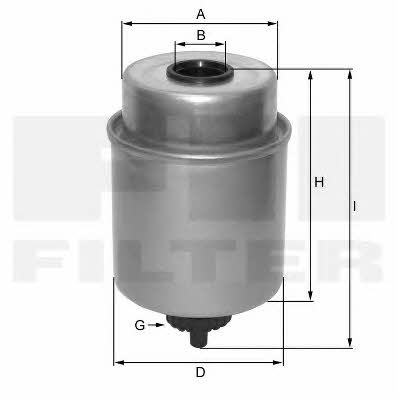 Fil filter ZP 3255 F Fuel filter ZP3255F: Buy near me in Poland at 2407.PL - Good price!