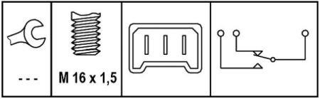 Hella 6DD 008 622-631 Выключатель стоп-сигнала 6DD008622631: Отличная цена - Купить в Польше на 2407.PL!