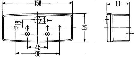 Hella 2SD 003 184-041 Ліхтар задній правий 2SD003184041: Приваблива ціна - Купити у Польщі на 2407.PL!