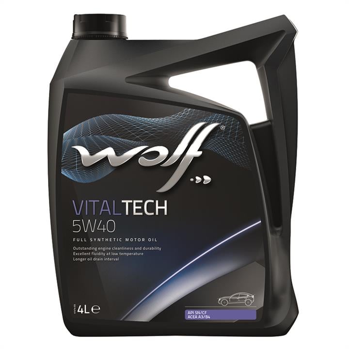 Wolf 8311192 Engine oil Wolf Vitaltech 5W-40, 4L 8311192: Buy near me in Poland at 2407.PL - Good price!