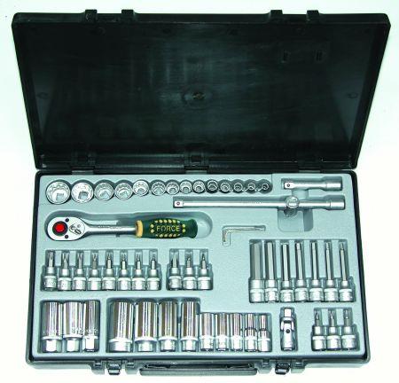 Force Tools 3571 The tool kit is combined. 3/8 "56 units. (Pcs.) 3571: Buy near me at 2407.PL in Poland at an Affordable price!