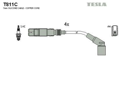 Tesla T811C Дроти високовольтні, комплект T811C: Приваблива ціна - Купити у Польщі на 2407.PL!