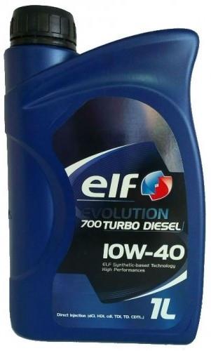 Olej silnikowy Elf Evolution 700 Turbo Diesel 10W-40, 1L Elf 216671