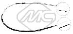 Metalcaucho 81360 Parking brake cable, right 81360: Buy near me in Poland at 2407.PL - Good price!