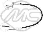 Metalcaucho 80970 Parking brake cable, right 80970: Buy near me in Poland at 2407.PL - Good price!